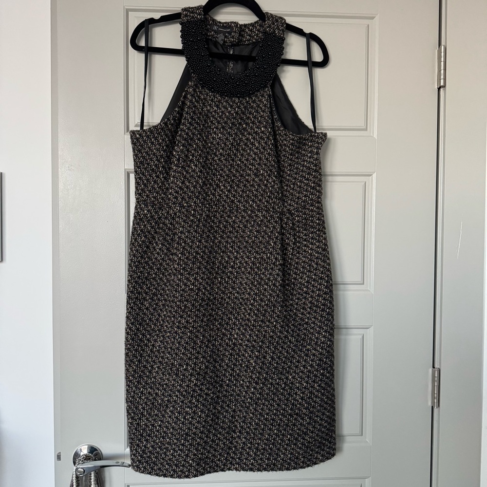 I.N.C Embellished Collar Halter Dress - SIZE 14